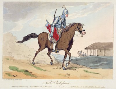 A Noble Tcherkesse, published 1804 by John Augustus Atkinson